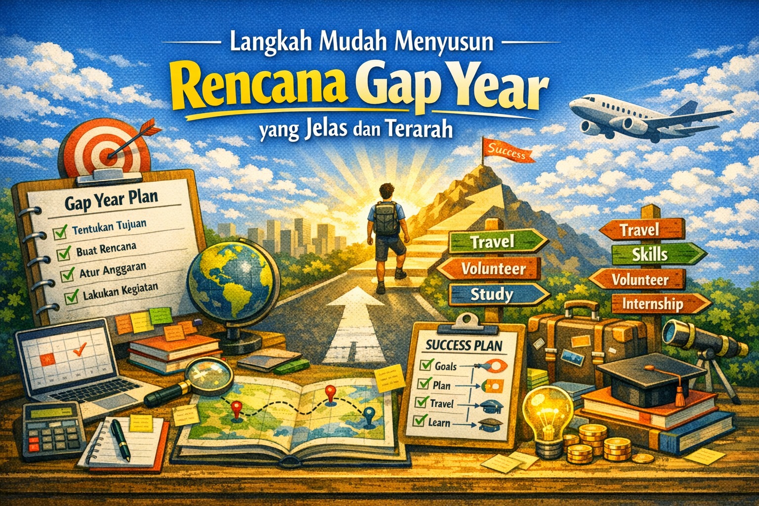 Langkah Mudah Menyusun Rencana Gap Year yang Jelas dan Terarah