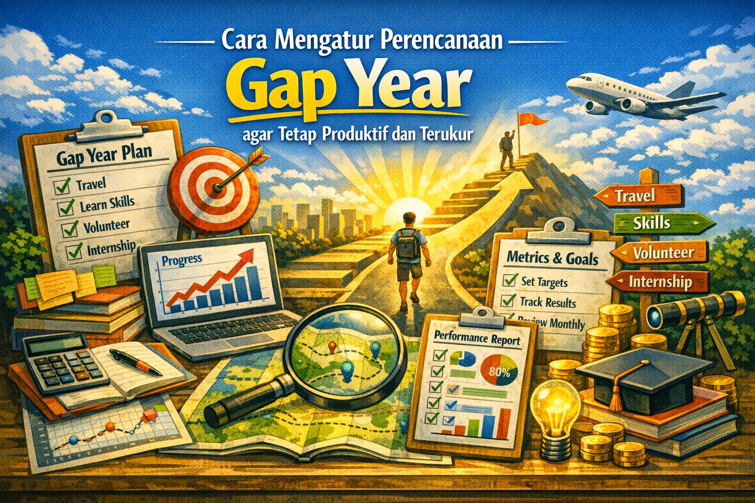 Cara Mengatur Perencanaan Gap Year agar Tetap Produktif dan Terukur