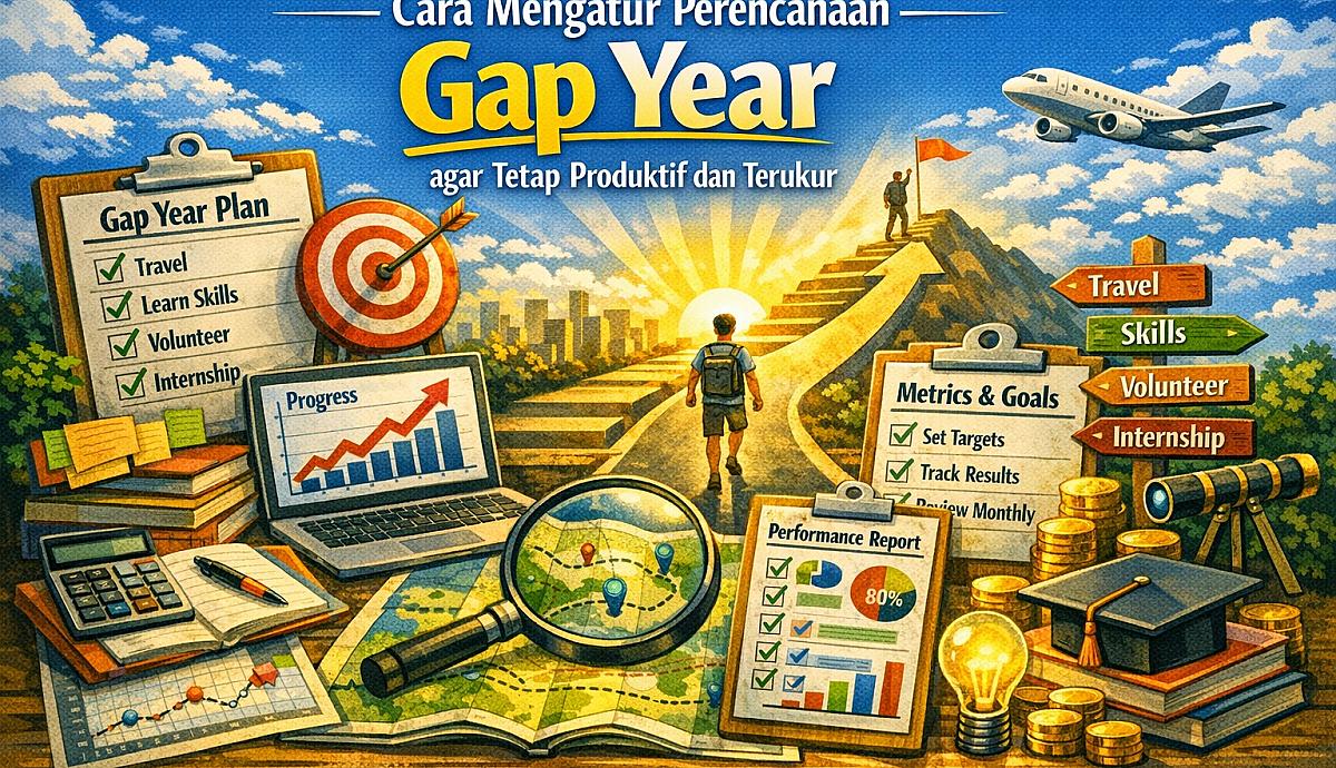 Cara Mengatur Perencanaan Gap Year agar Tetap Produktif dan Terukur