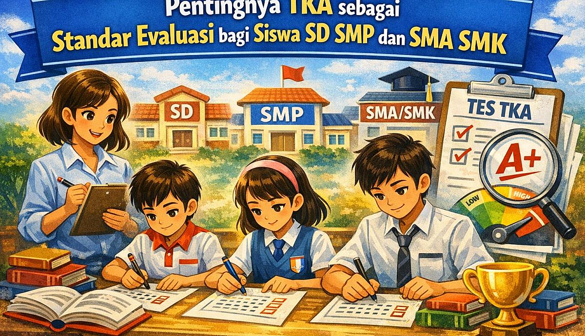 Pentingnya TKA sebagai Standar Evaluasi bagi Siswa SD SMP dan SMA SMK
