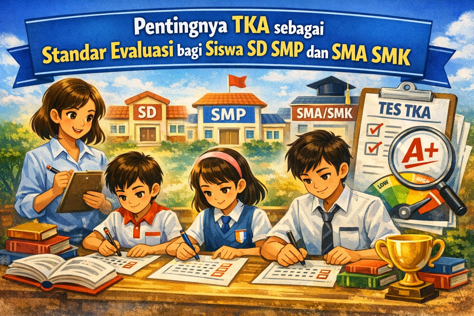 Pentingnya TKA sebagai Standar Evaluasi bagi Siswa SD SMP dan SMA SMK
