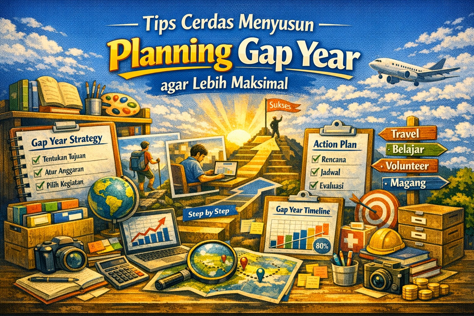 Tips Cerdas Menyusun Planning Gap Year agar Lebih Maksimal