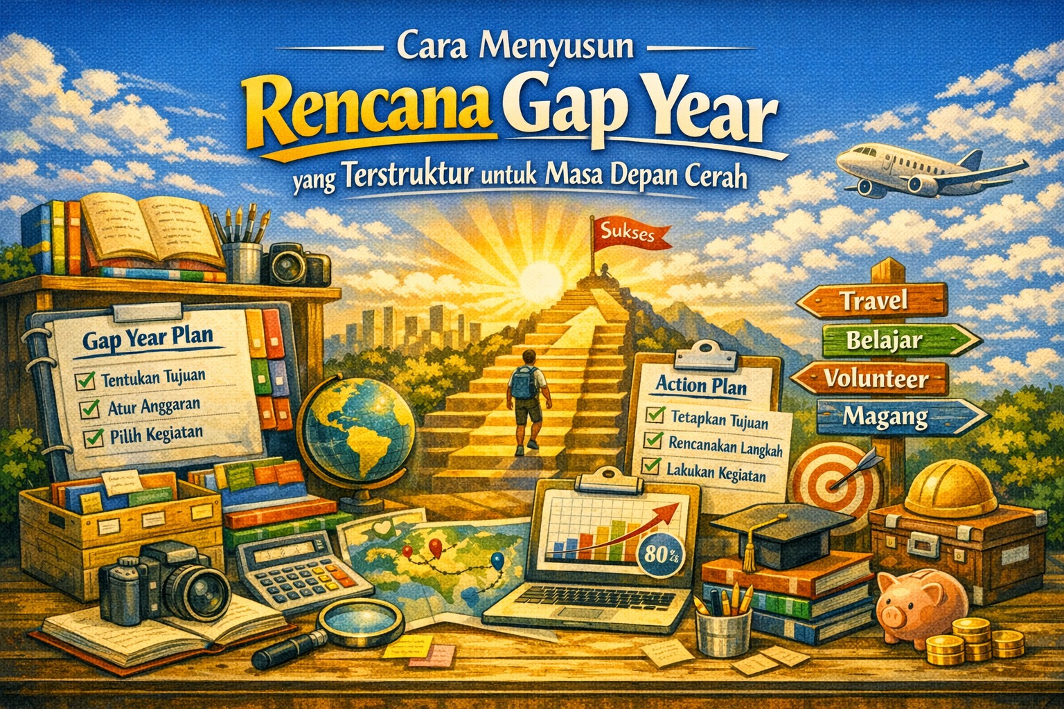 Cara Menyusun Rencana Gap Year yang Terstruktur untuk Masa Depan Cerah