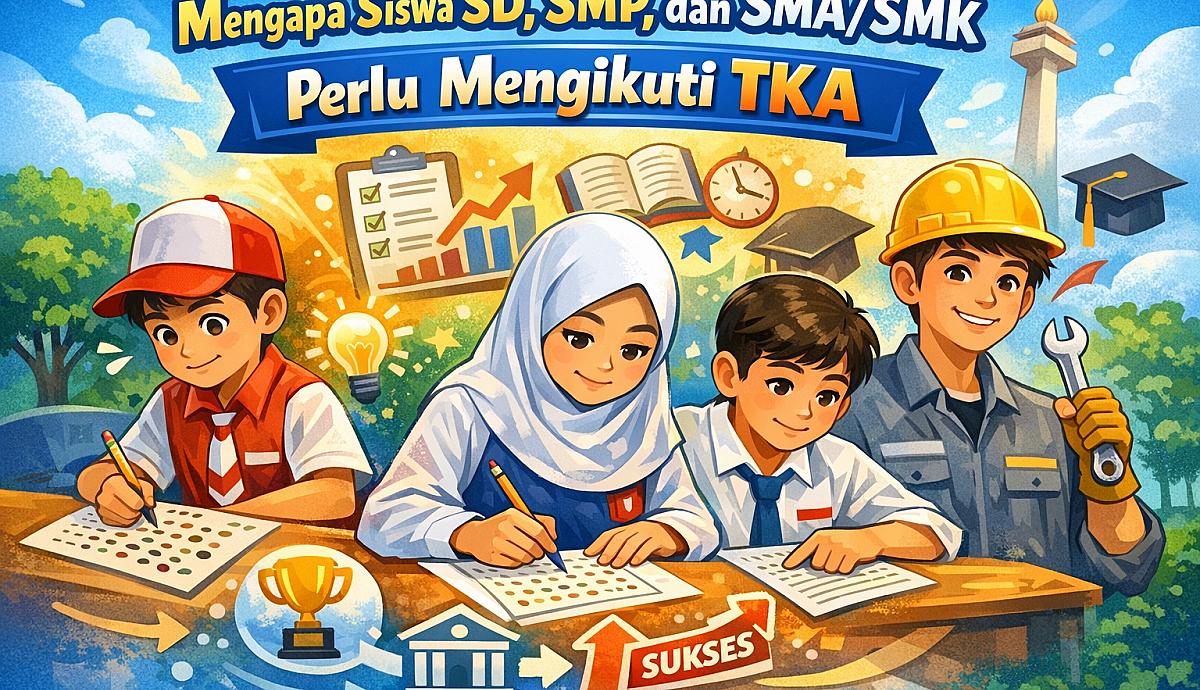 Mengapa Siswa SD SMP dan SMA SMK Perlu Mengikuti TKA