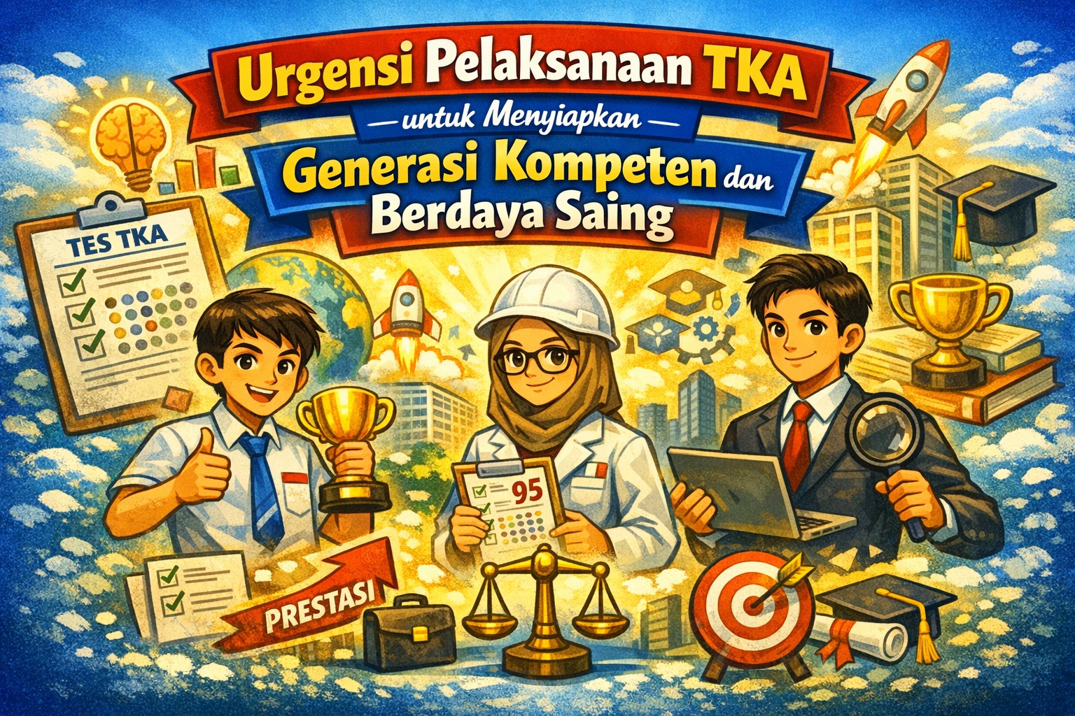 Urgensi Pelaksanaan TKA untuk Menyiapkan Generasi Kompeten dan Berdaya Saing