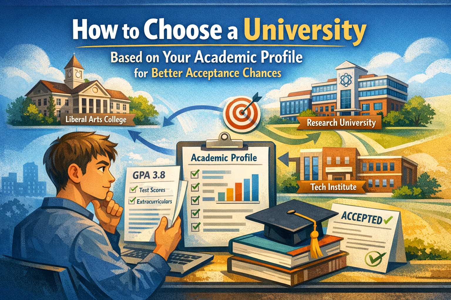 How to Choose a University Based on Your Academic Profile for Better Acceptance Chances