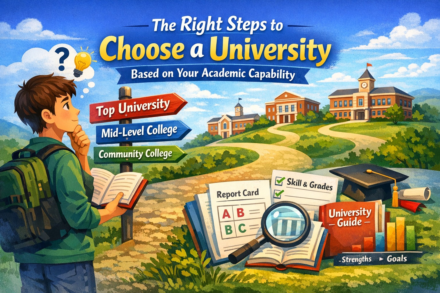The Right Steps to Choose a University Based on Your Academic Capability