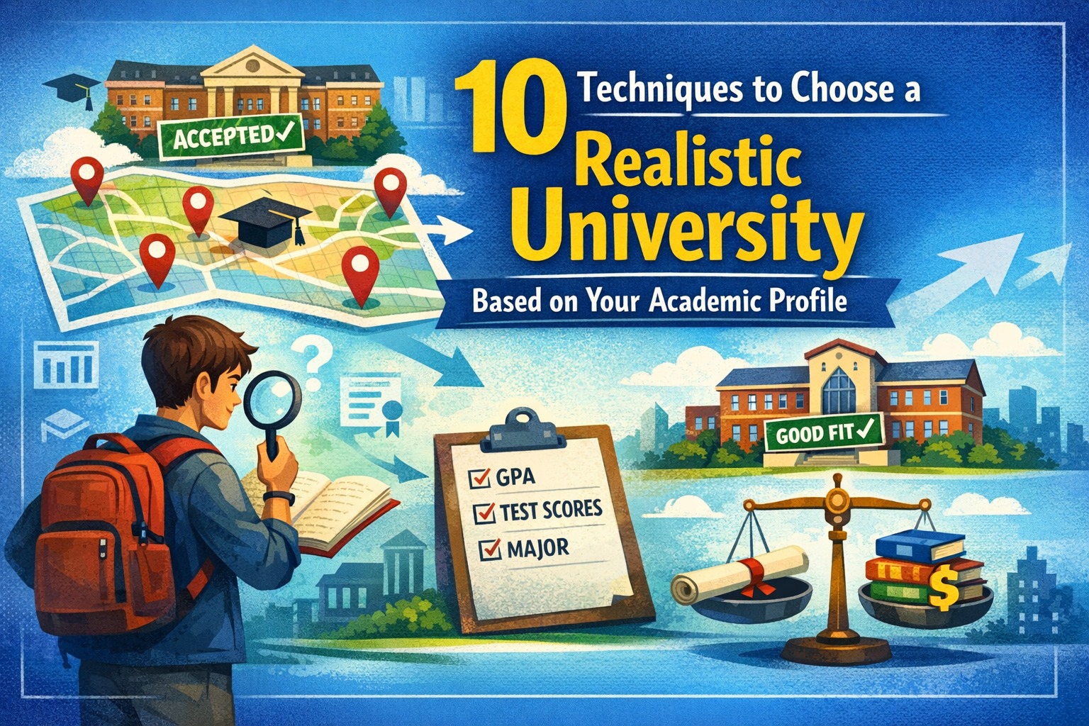 Techniques to Choose a Realistic University Based on Your Academic Profile