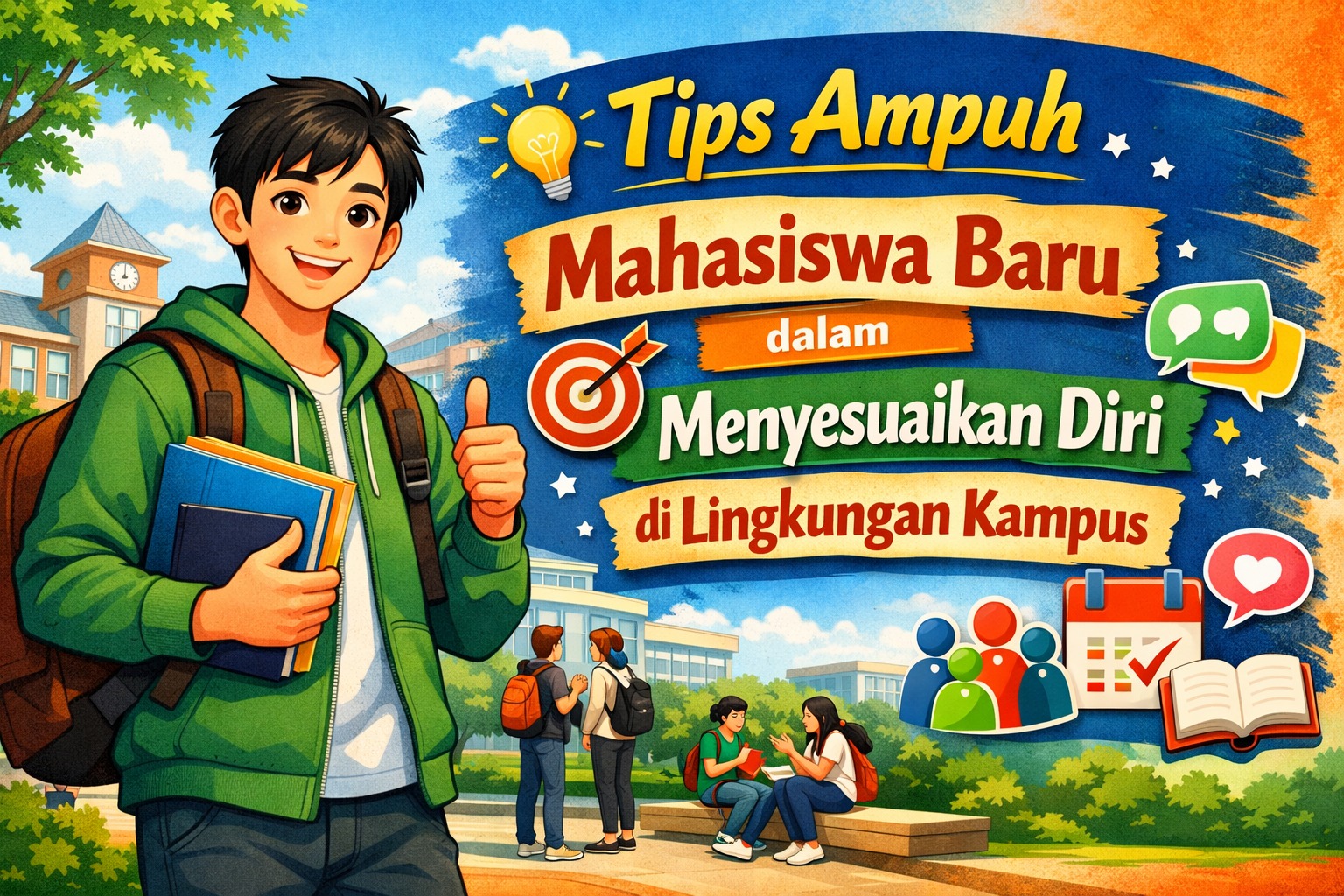 Tips Ampuh Mahasiswa Baru dalam Menyesuaikan Diri di Lingkungan Kampus
