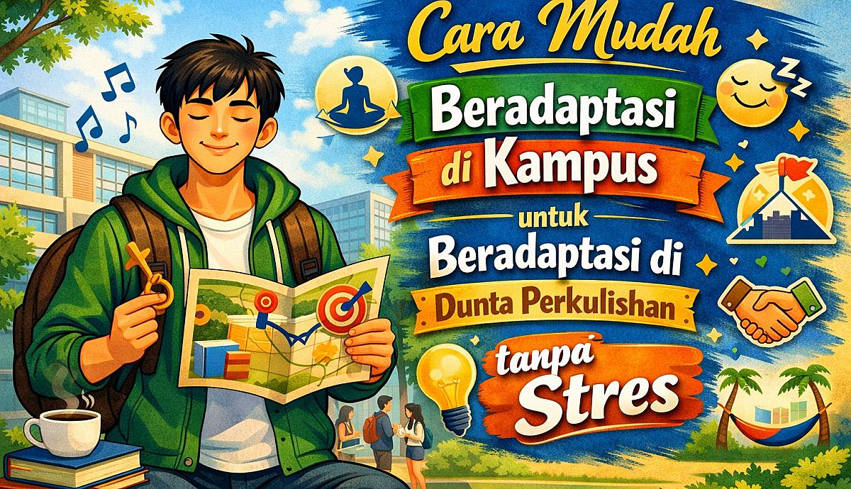 Cara Mudah Beradaptasi di Kampus untuk Mahasiswa Baru tanpa Stres
