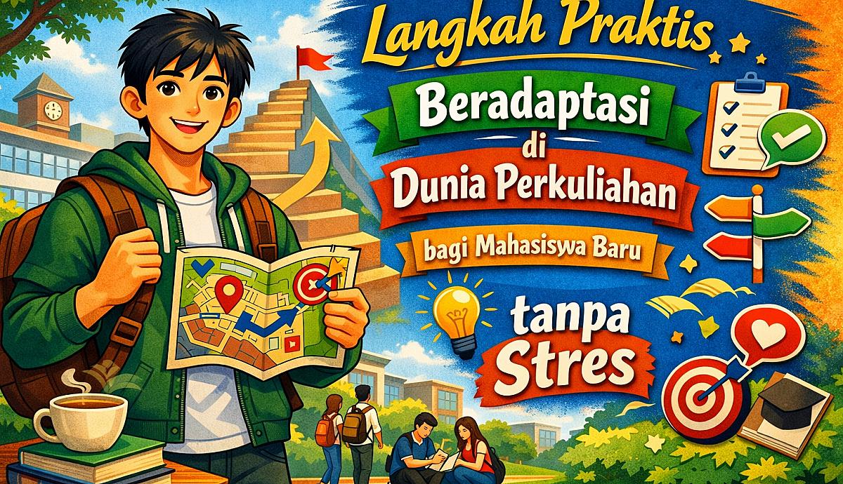 Langkah Praktis Beradaptasi di Dunia Perkuliahan bagi Mahasiswa Baru