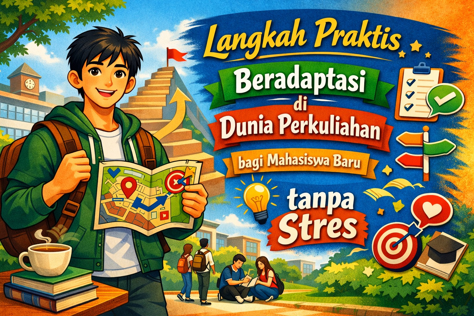 Langkah Praktis Beradaptasi di Dunia Perkuliahan bagi Mahasiswa Baru