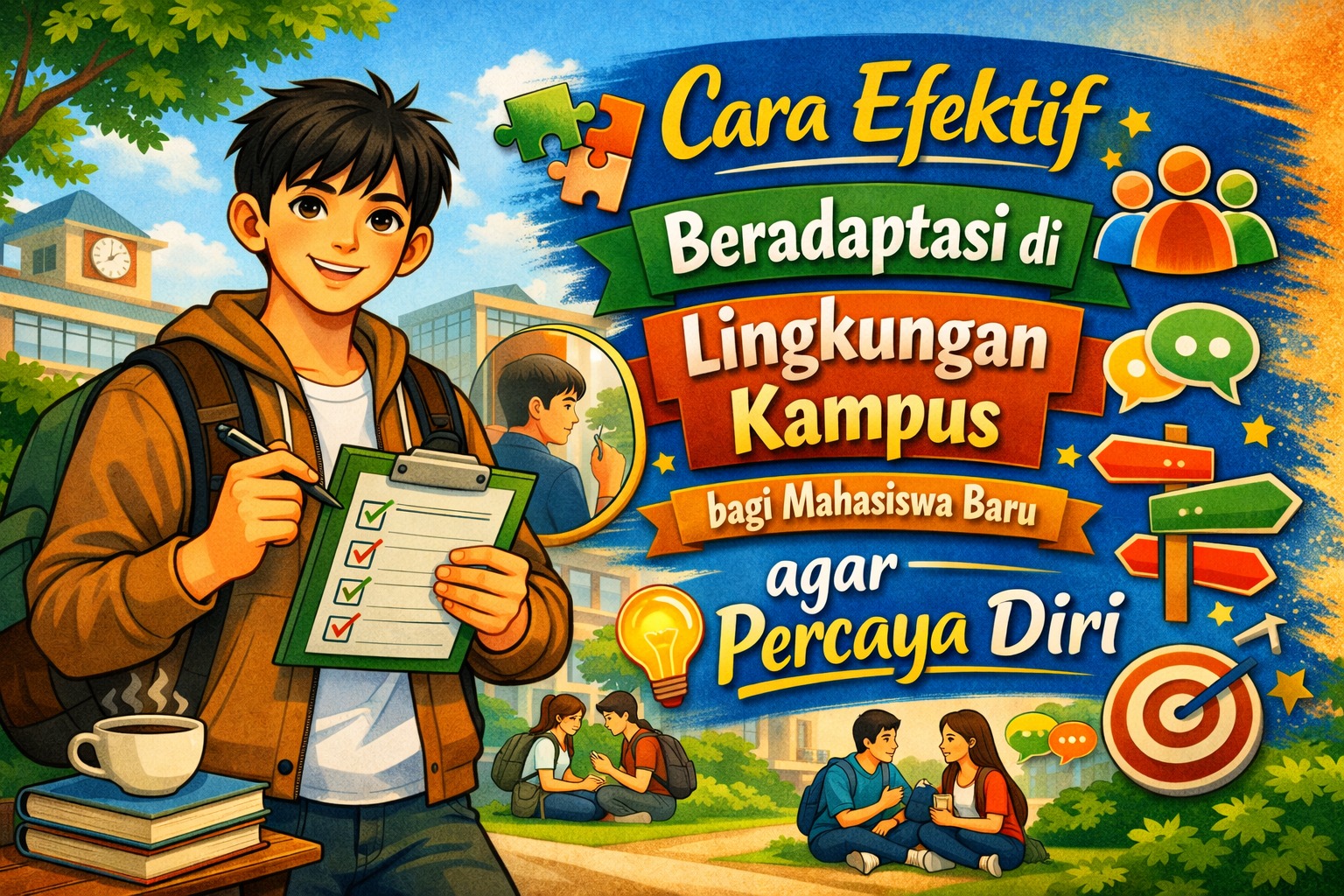 Cara Efektif Beradaptasi di Lingkungan Kampus bagi Mahasiswa Baru