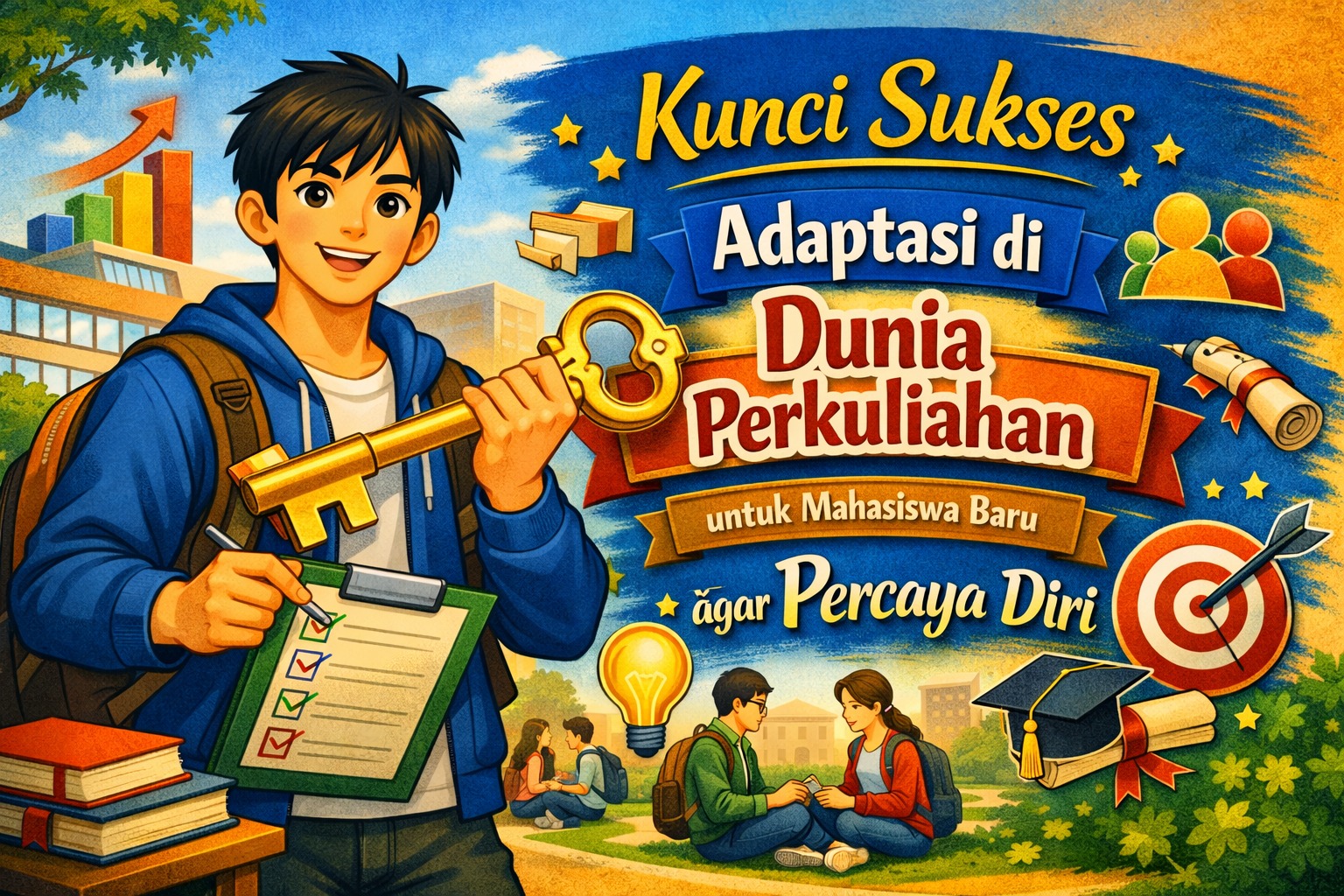 Kunci Sukses Adaptasi di Dunia Perkuliahan untuk Mahasiswa Baru