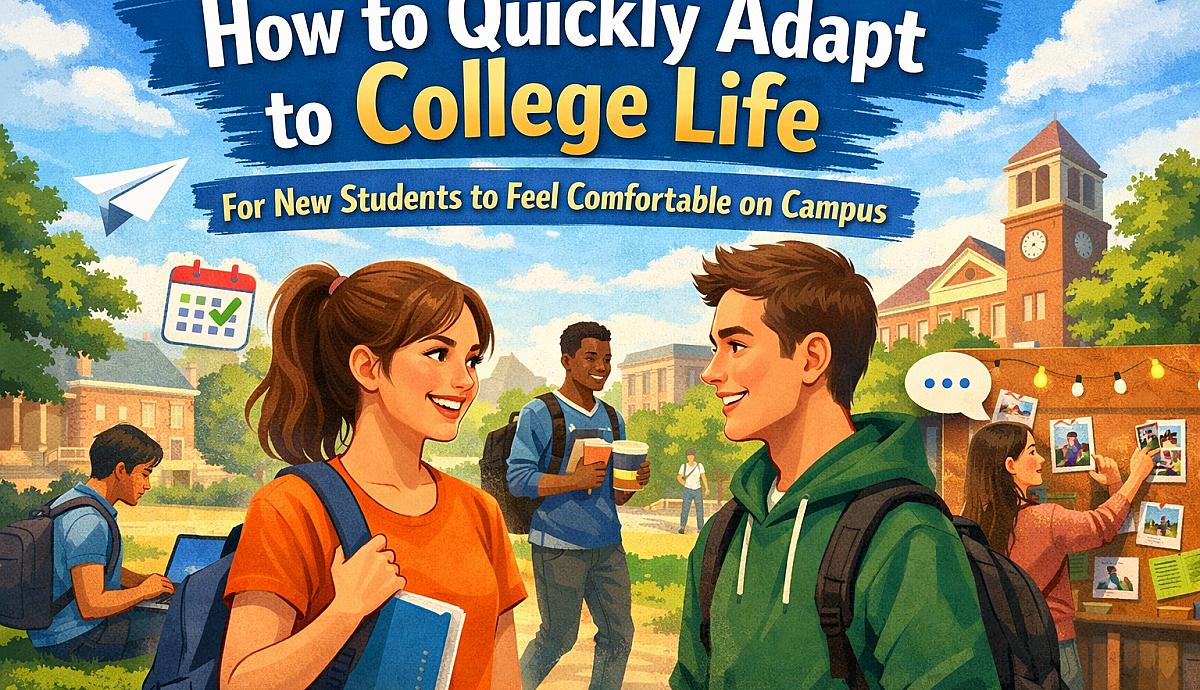 How to Quickly Adapt to College Life for New Students to Feel Comfortable on Campus