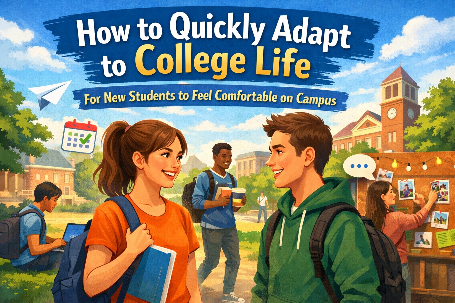 How to Quickly Adapt to College Life for New Students to Feel Comfortable on Campus