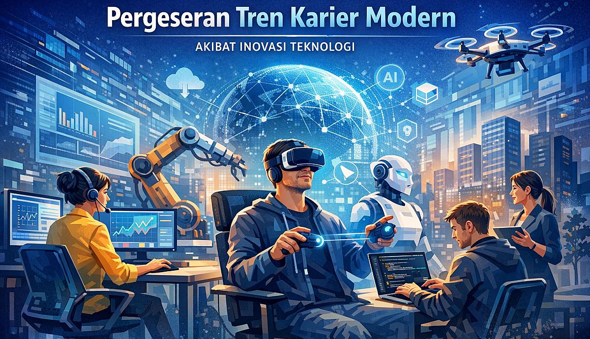 Pergeseran Tren Karier Modern Akibat Inovasi Teknologi