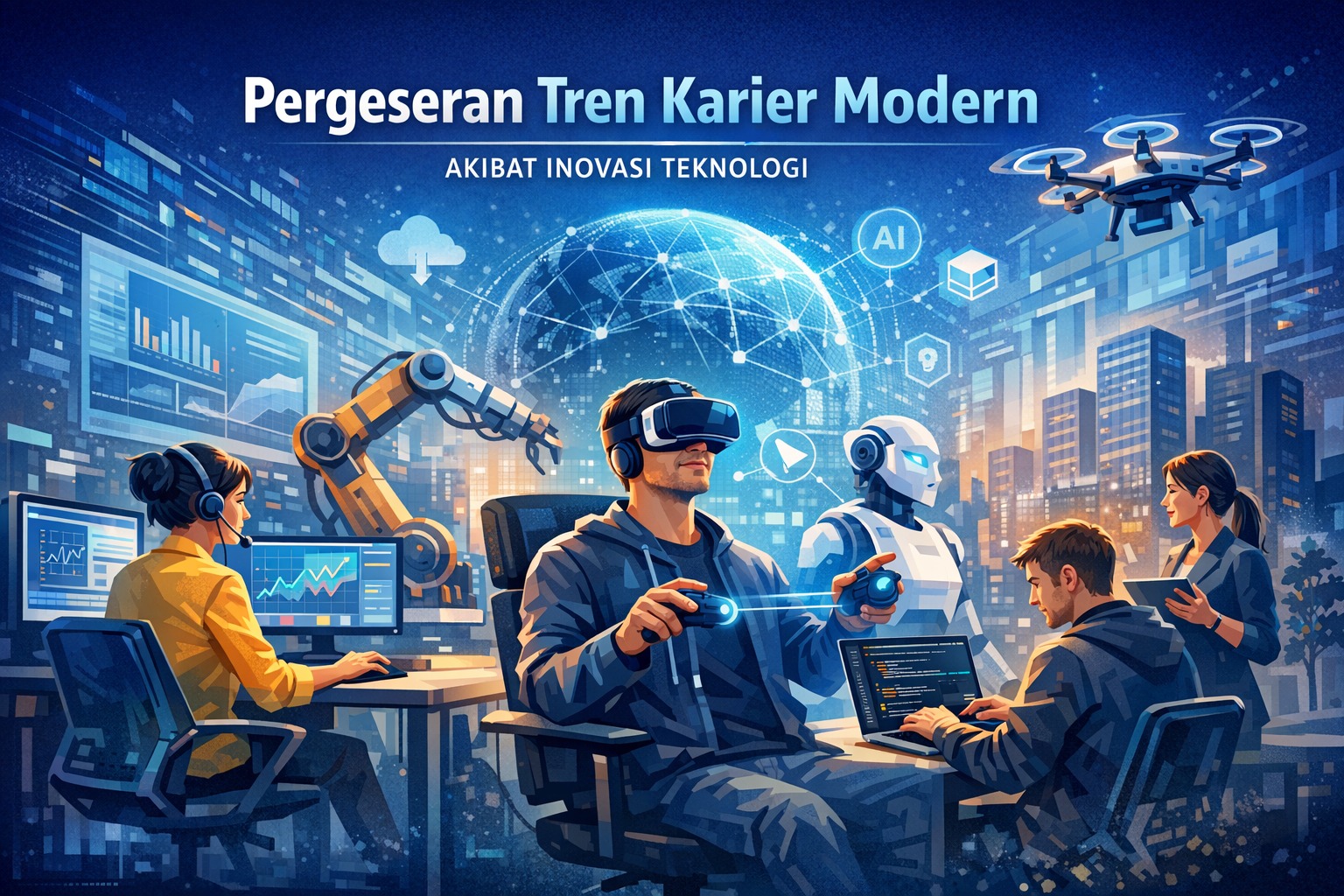 Pergeseran Tren Karier Modern Akibat Inovasi Teknologi