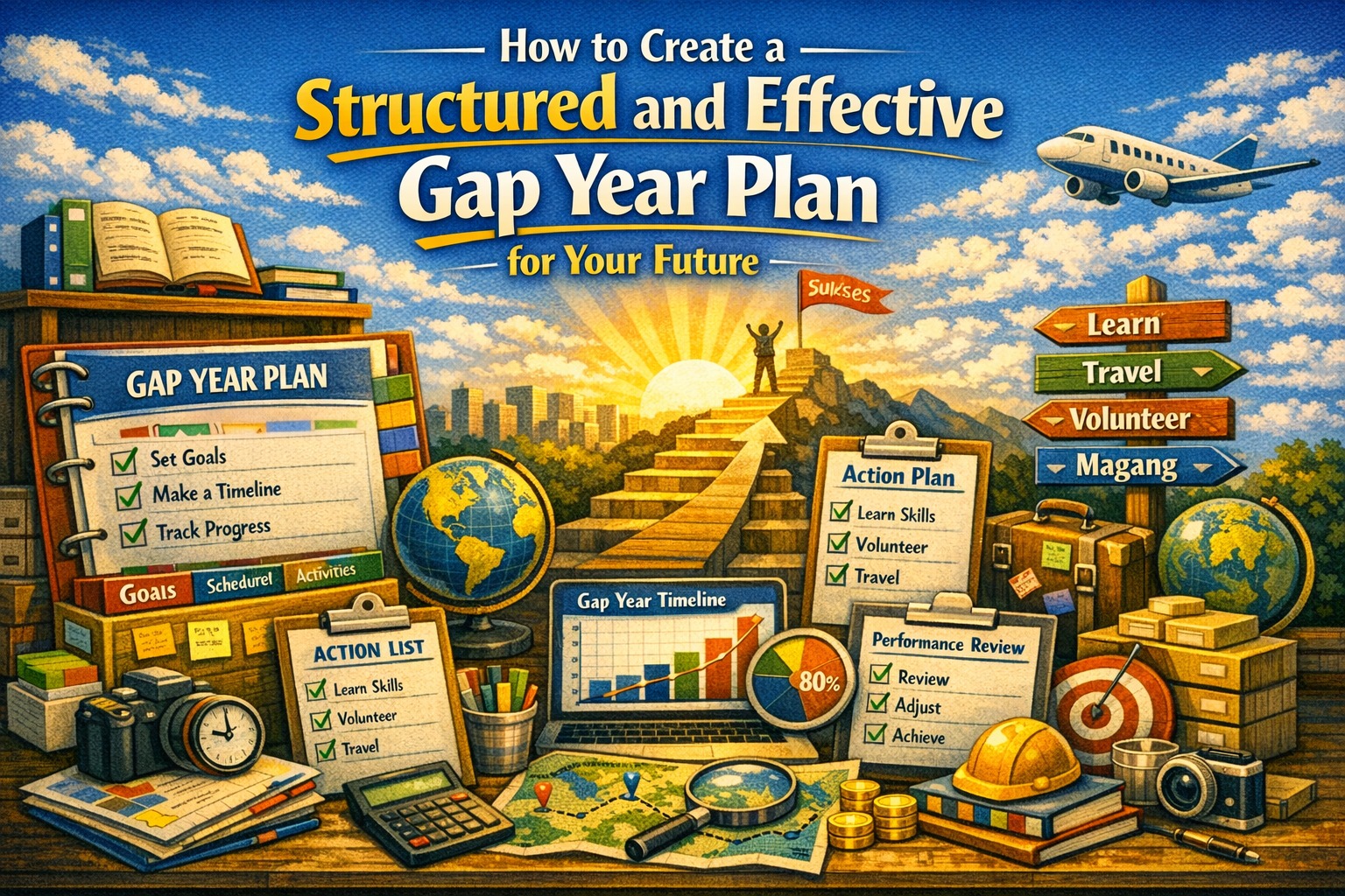 How to Create a Structured and Effective Gap Year Plan for Your Future