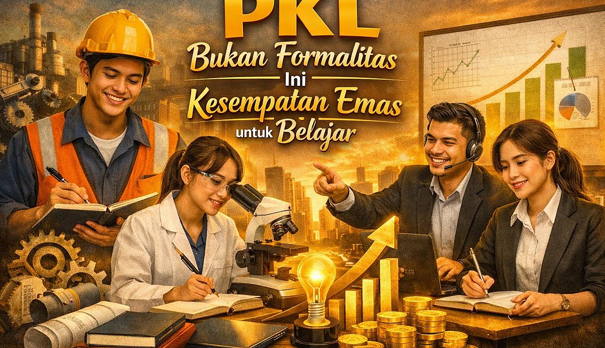 PKL bukan formalitas ini kesempatan emas untuk belajar