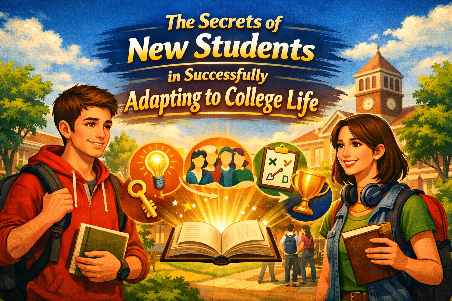 The Secrets of New Students in Successfully Adapting to College Life