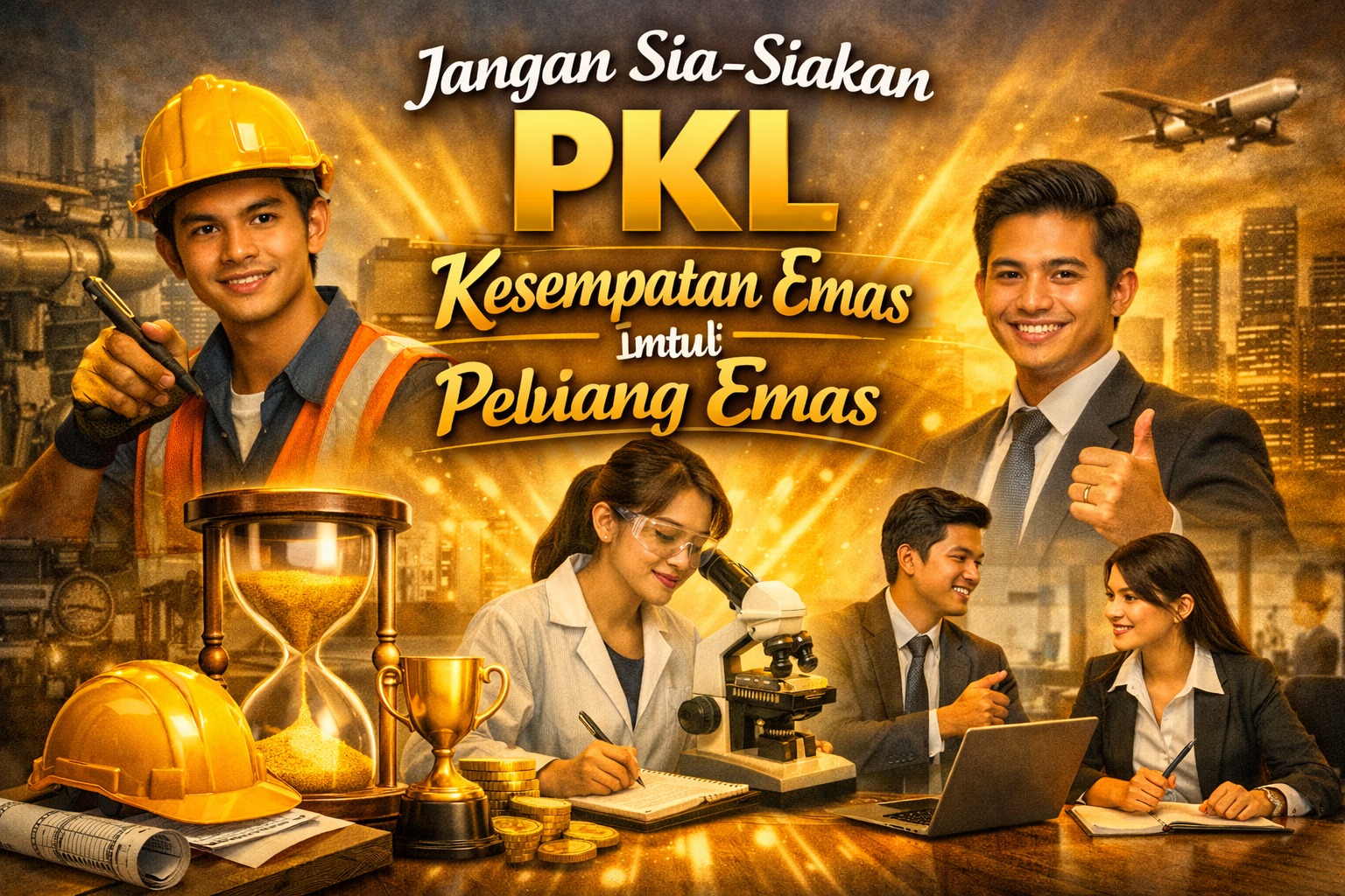 Jangan sia siakan PKL ini kesempatan emasmu