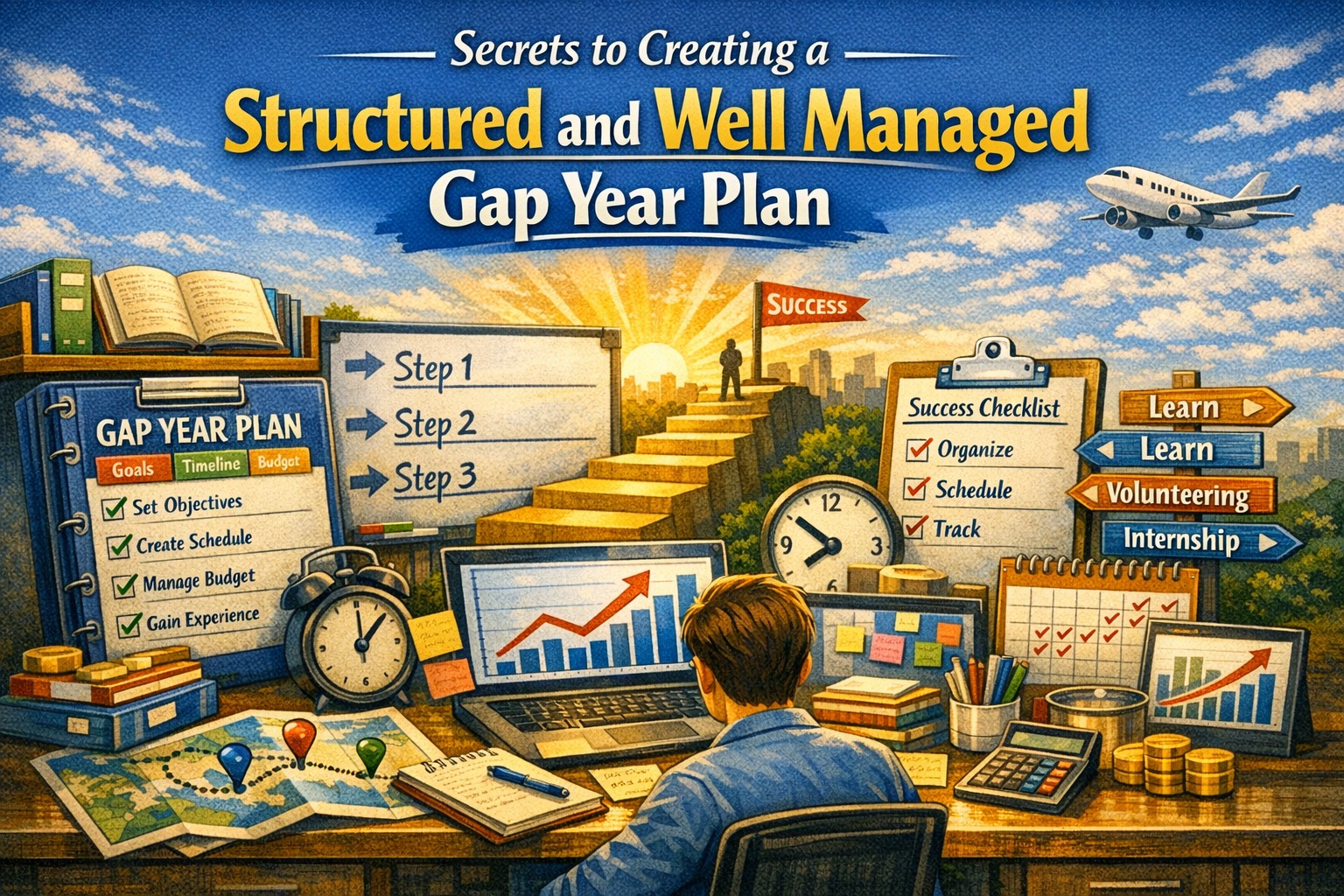 Secrets to Creating a Structured and Well Managed Gap Year Plan