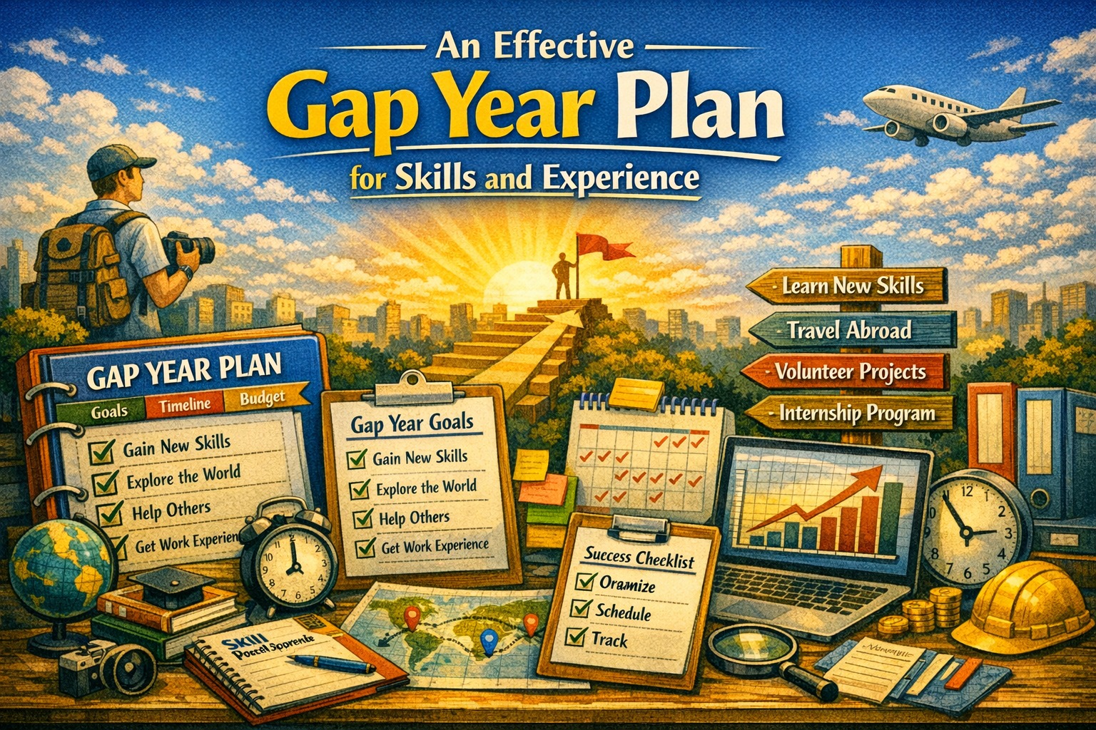 An Effective Gap Year Plan to Improve Skills and Experience