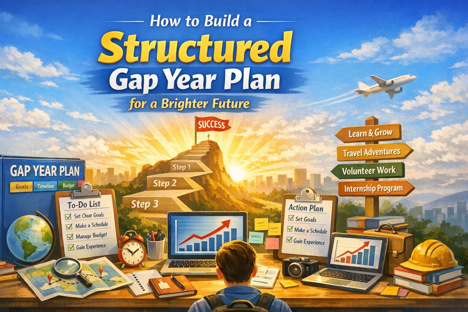 How to Build a Structured Gap Year Plan for a Brighter Future