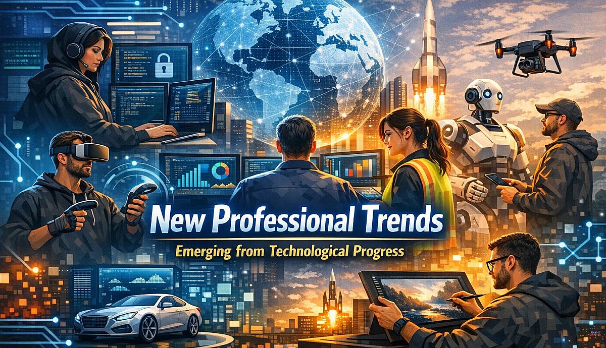 New Professional Trends Emerging from Technological Progress