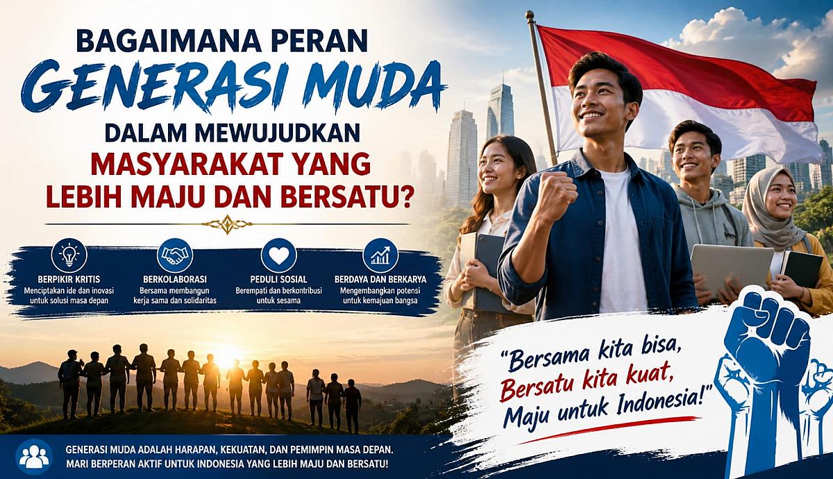 Bagaimana Peran Generasi Muda dalam Mewujudkan Masyarakat yang Lebih Maju dan Bersatu?