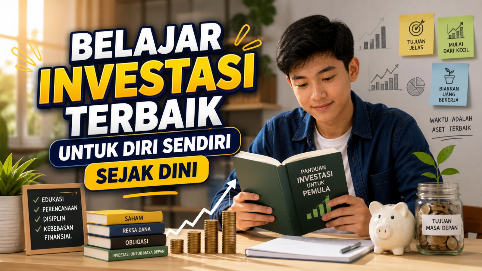 Belajar investasi terbaik untuk diri sendiri sejak dini