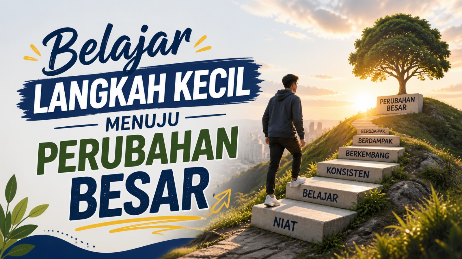 Belajar Langkah Kecil Menuju Perubahan Besar