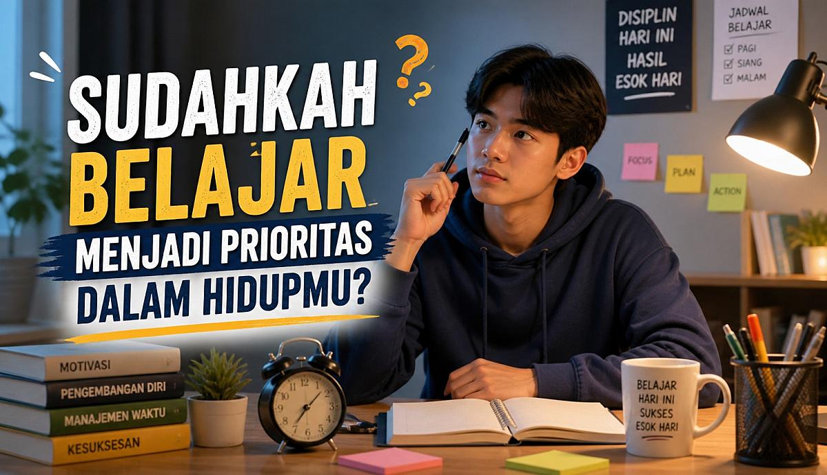 Sudahkah belajar menjadi prioritas dalam hidupmu?
