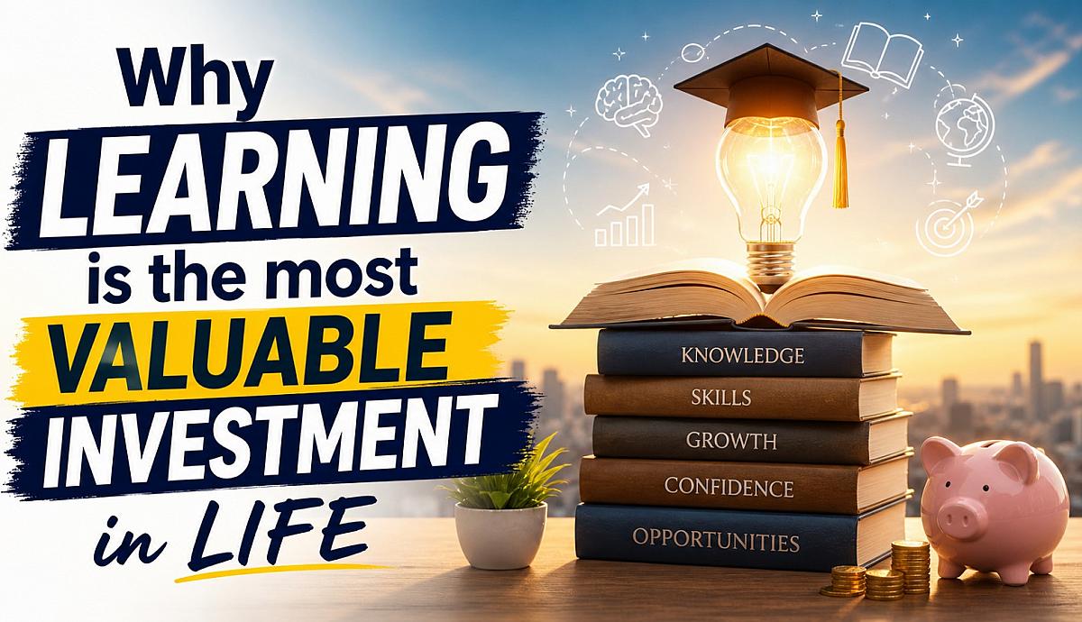 Why learning is the most valuable investment in life