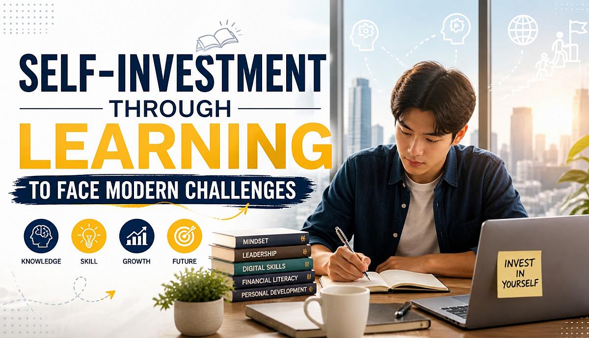 Self-investment through learning to face modern challenges