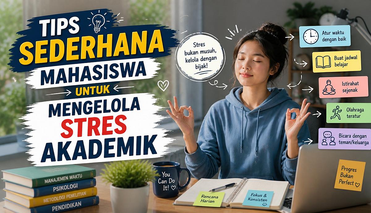 Tips Sederhana Mahasiswa untuk Mengelola Stres Akademik