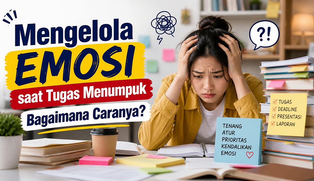 Mengelola Emosi saat Tugas Menumpuk Bagaimana Caranya