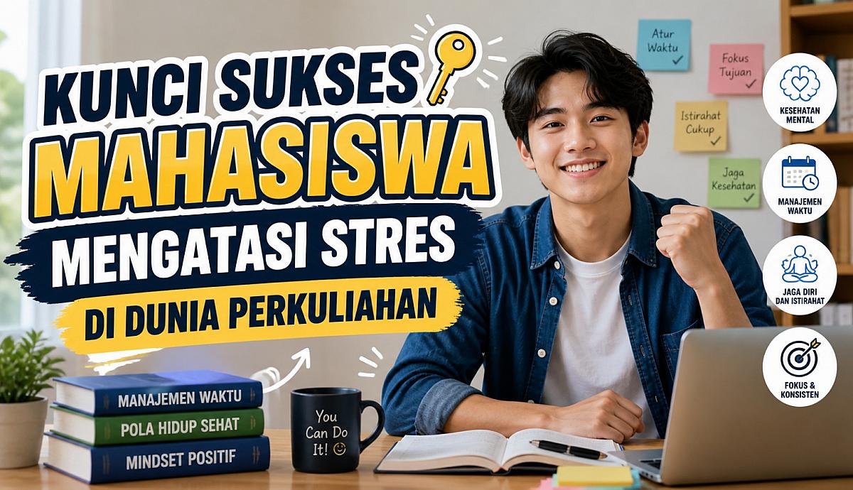 Kunci Sukses Mahasiswa Mengatasi Stres di Dunia Perkuliahan