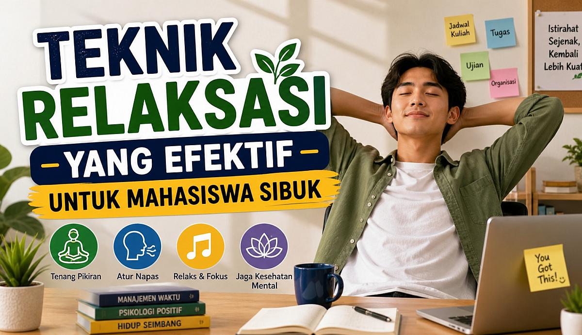 Teknik Relaksasi yang Efektif untuk Mahasiswa Sibuk