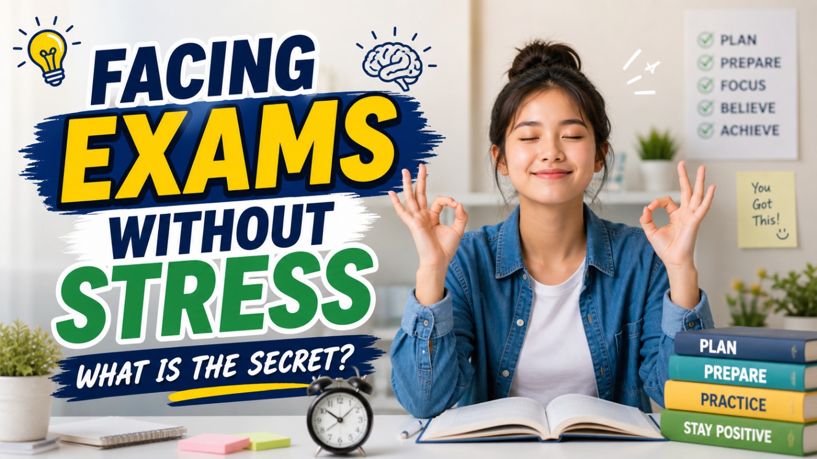 Facing Exams Without Stress What Is the Secret