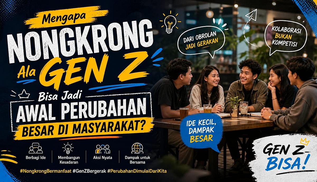 Mengapa Nongkrong Ala Gen Z Bisa Jadi Awal Perubahan Besar di Masyarakat?