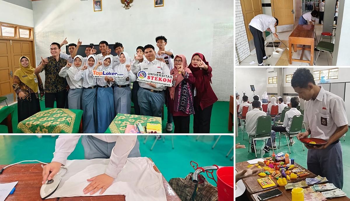 Universitas Stekom Gelar Assessment Kebekerjaan bagi Siswa Disabilitas di SLB Negeri Slawi