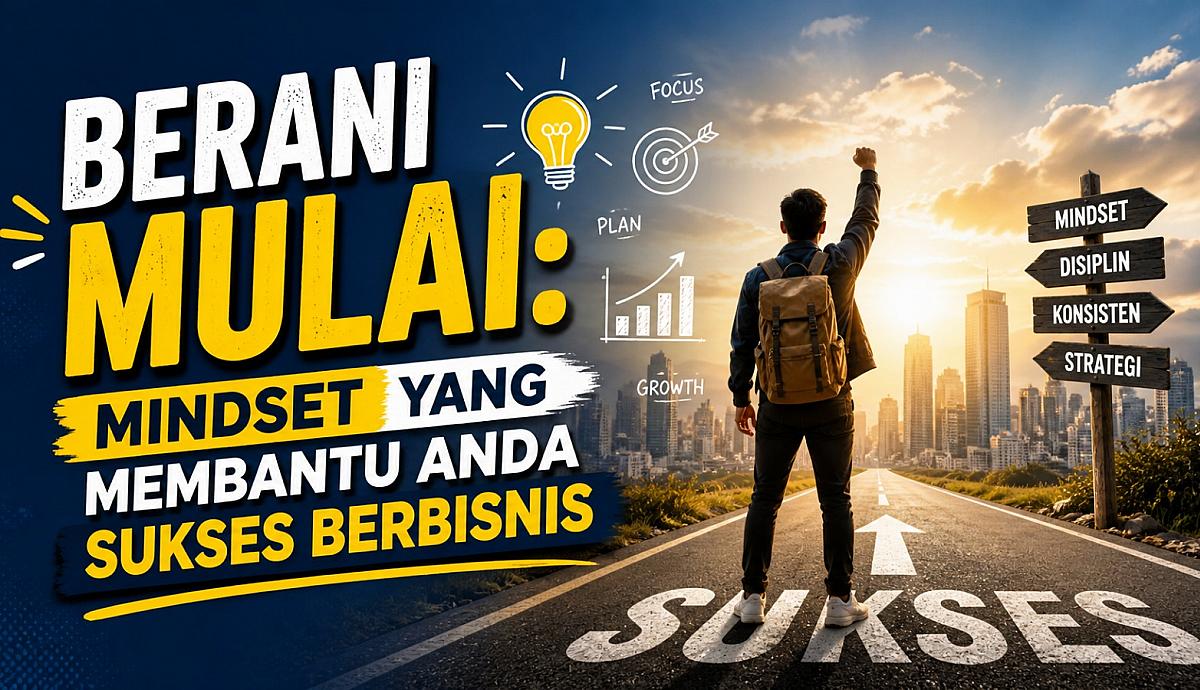 Berani Mulai: Mindset yang Membantu Anda Sukses Berbisnis