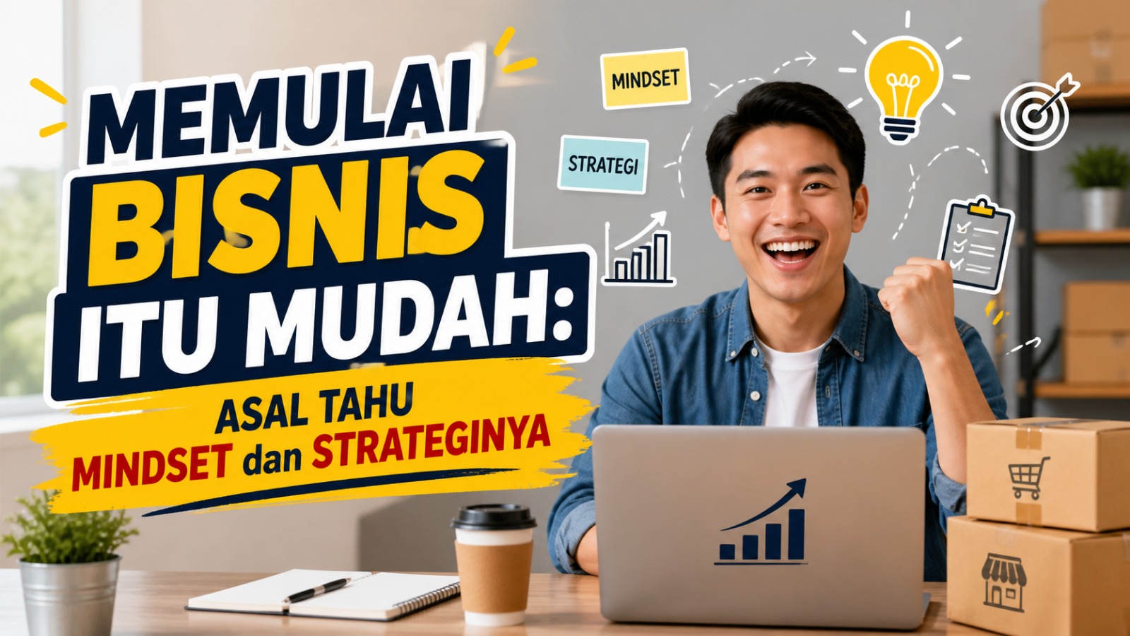 Memulai Bisnis Itu Mudah: Asal Tahu Mindset dan Strateginya