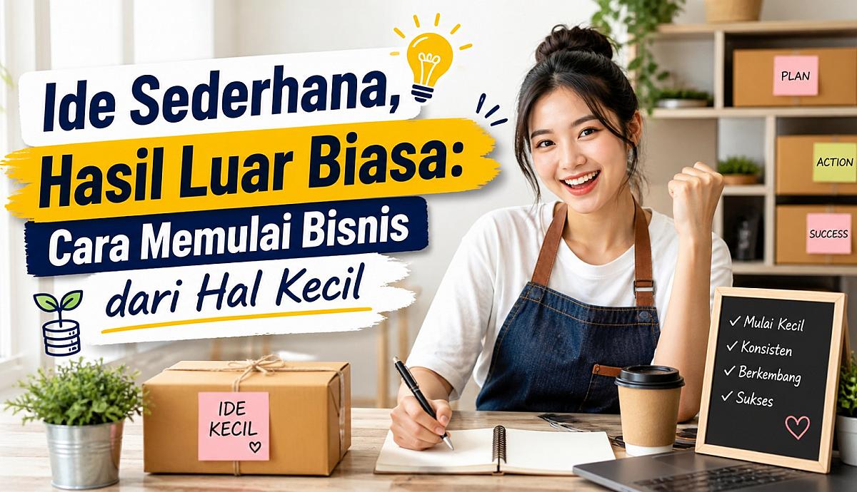 Ide Sederhana, Hasil Luar Biasa: Cara Memulai Bisnis dari Hal Kecil