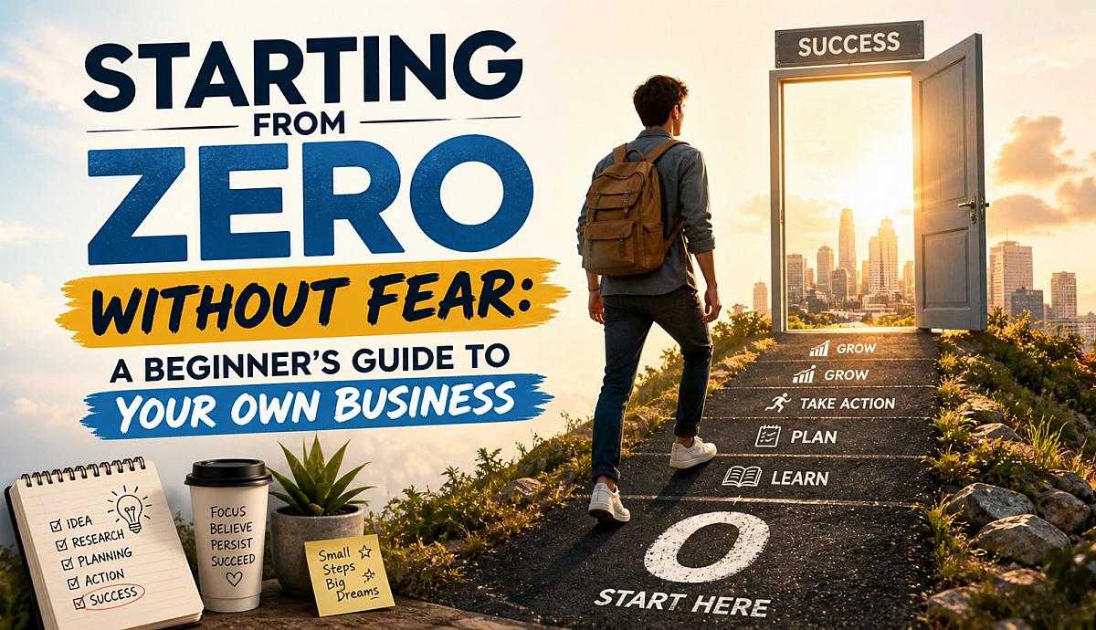 Starting from Zero Without Fear: A Beginner’s Guide to Your Own Business