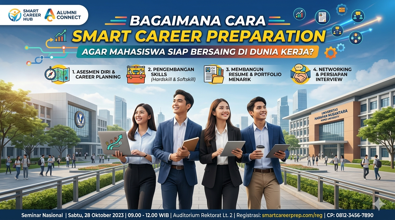 Bagaimana Cara Smart Career Preparation agar Mahasiswa Siap Bersaing di Dunia Kerja?
