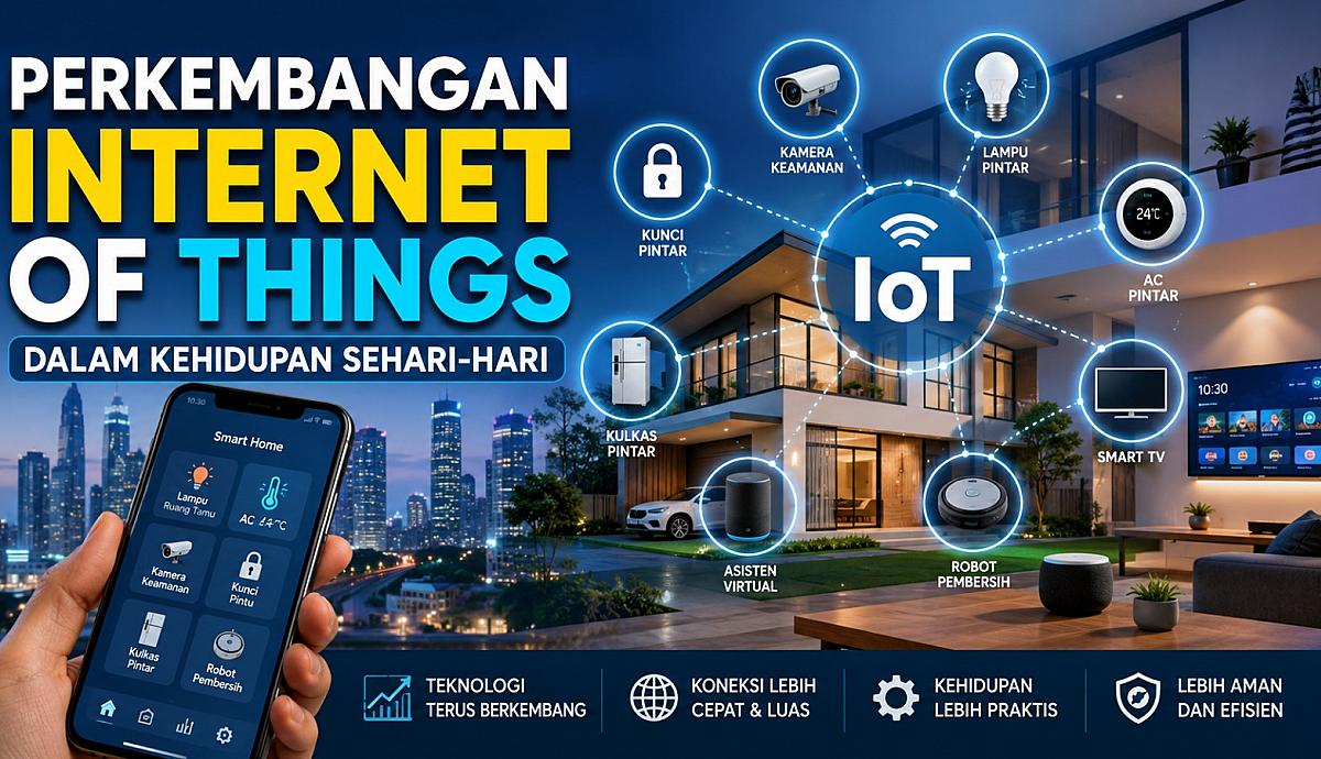 Perkembangan Internet of Things dalam Kehidupan Sehari-hari