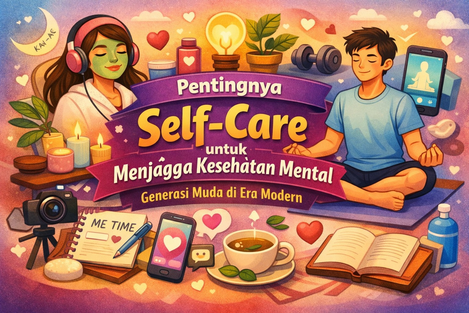 Pentingnya Self-Care untuk Menjaga Kesehatan Mental Generasi Muda di Era Modern